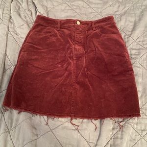 Forever 21 Red Skirt